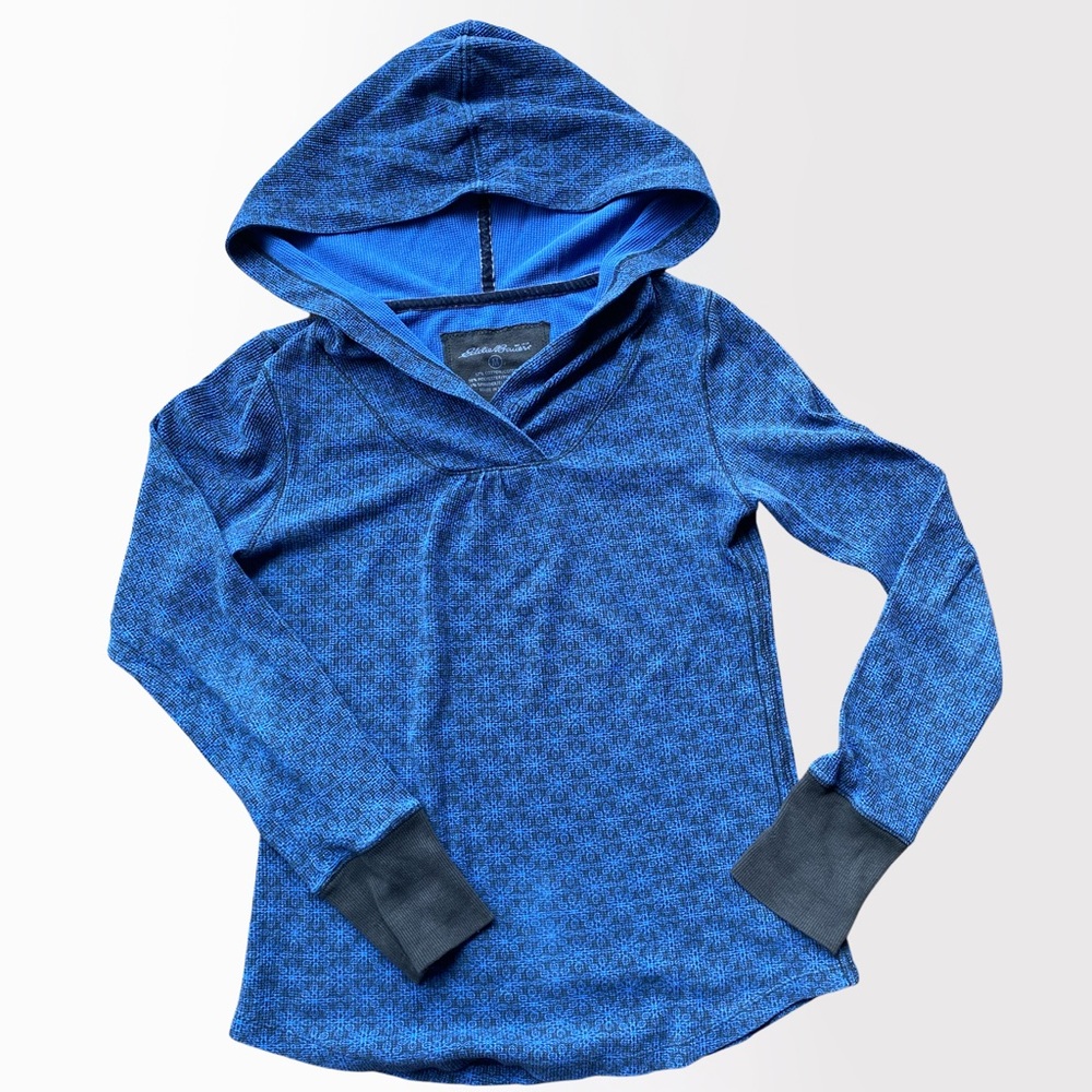 Eddie Bauer hooded shirt size medium